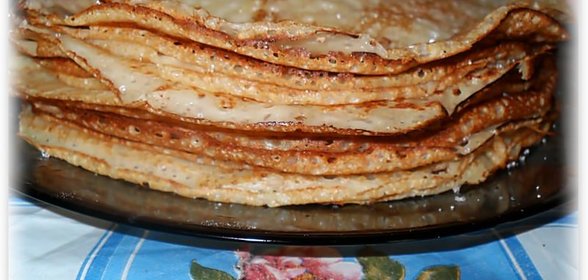 Блинчики Сладкоежка на сгущенке(Дуэль)