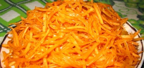 Маринованная морковь по-корейски