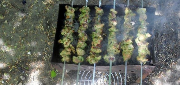 Шашлык из свинины Весенний аромат