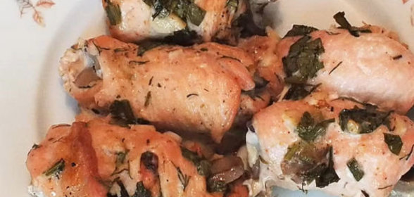 Кекс с куркумой