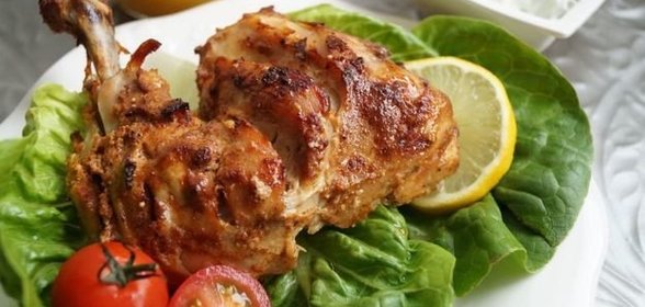 Куриные бедра в йогуртовом маринаде