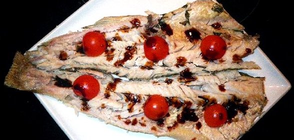 Запеченный судак в соли