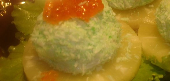 Закуска к шампанскому для изысканных девушек:)