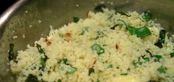 Кускус в мятной заправке