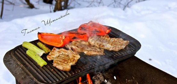 Мясо на гриле