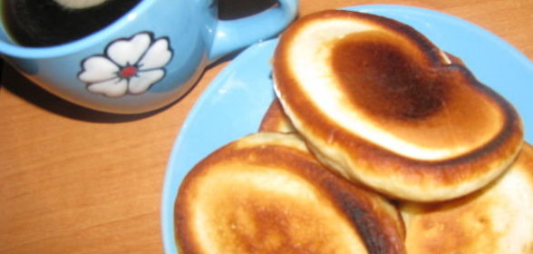 Оладьи на кефире