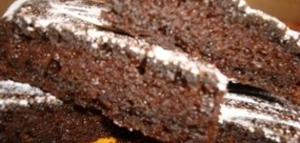 Пирог из свеклы с какао