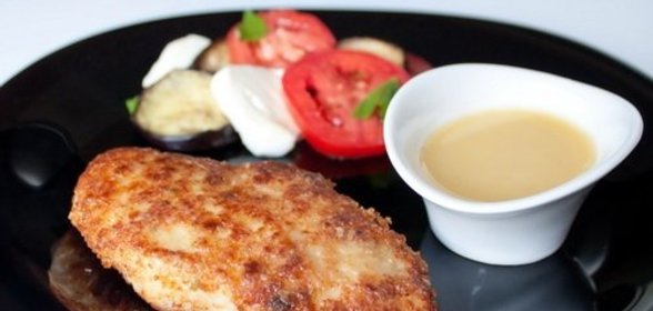 Куриные шницели с пармезаном