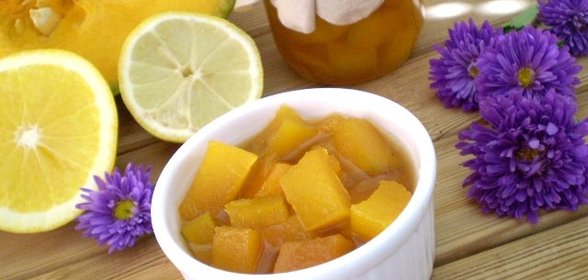 Варенье из тыквы с имбирем и лимоном