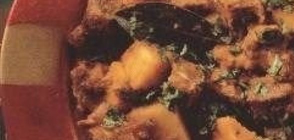 Творог, протертый с чесноком