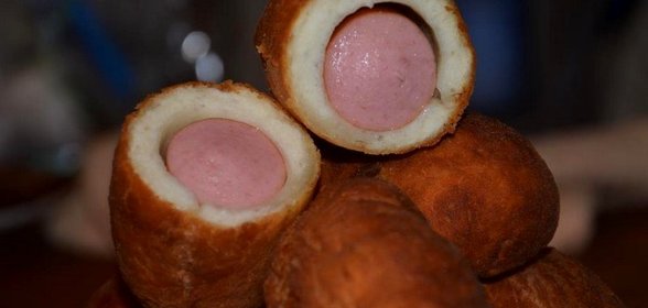 Быстрый рецепт сосиски в тесте