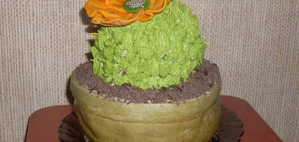 Торт Цветочный бум