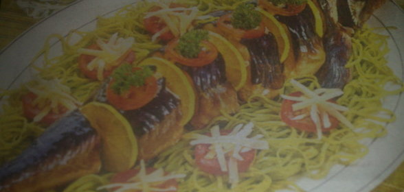 Стерлядь в вине