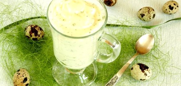 Майонез домашний из перепелиных яиц