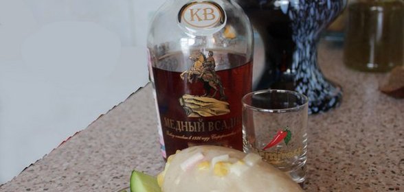Фаршированные кальмары....вариант