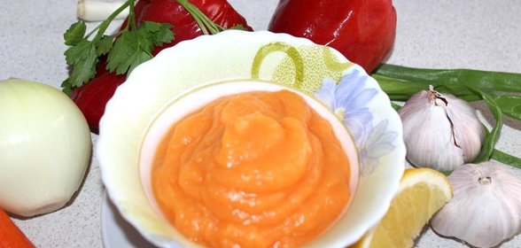 Овощное пюре для малыша в мультиварке