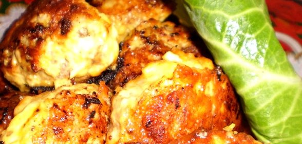 Легкие тушеные с сыром