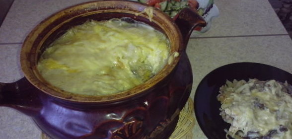 Яичница с беконом и помидором