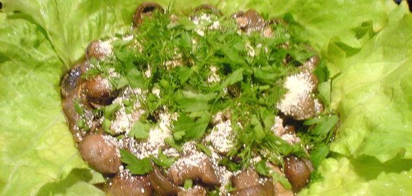 Соус грибной без воды, но с курятиной