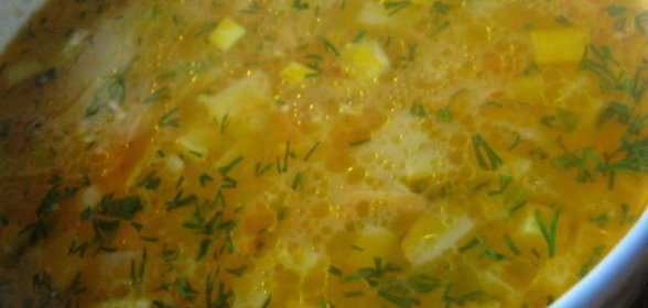 Суп с перловкой «таронский»