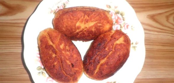 Творожные пирожки с яблоками