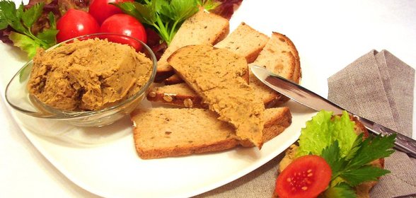 Паштет мясной с грибами