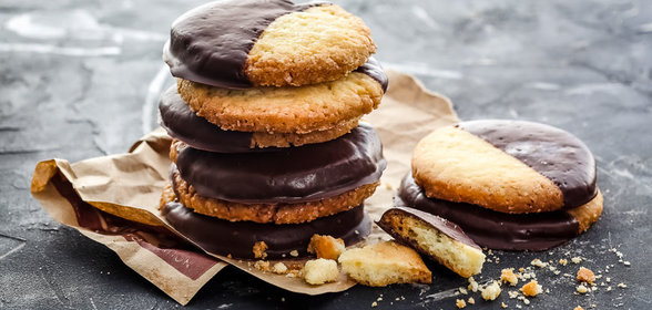 Простое песочное печенье