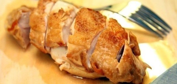 Курица, маринованная в лимонном соке и соевом соусе