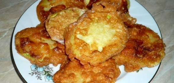 Кабачки в тесте