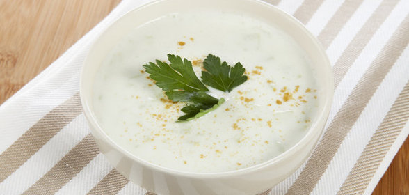 Сметанный суп с тмином