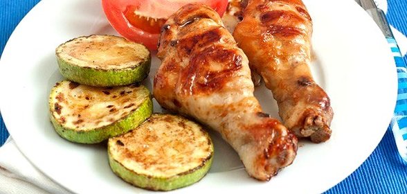 Куриные голени в имбирном маринаде