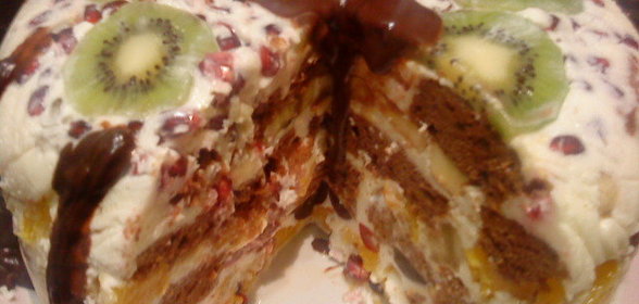 телятина с грибами