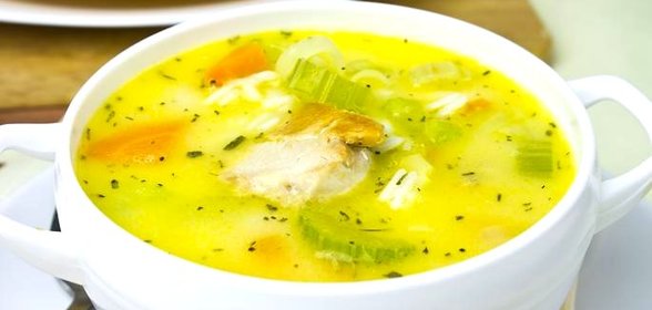 Куриный суп с овощами