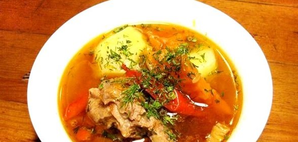 Шурпа из косули