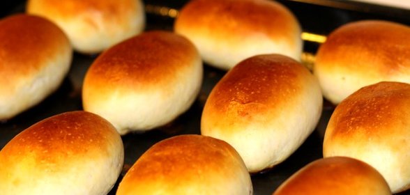 Печеные пирожки с курицей