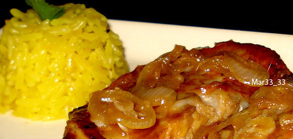 Окунь в соевом соусе