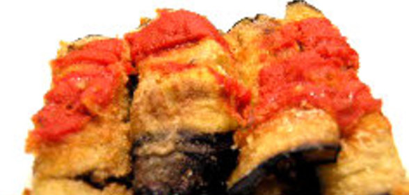 Баклажанные роллы