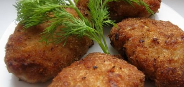 Котлеты из свинины с картофелем «Царскосельские»