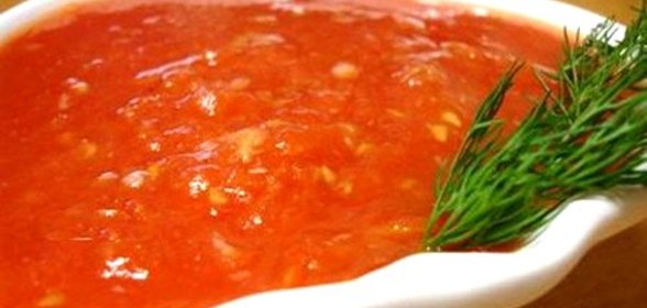 Овощная подливка к макаронам