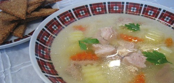 Имбирно-чесночная индюшачья маринованная нога