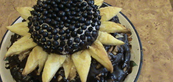 Торт Подсолнух