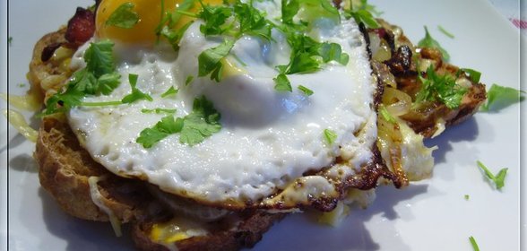 Швейцарские бутерброды (Walliser Käseschnitte)