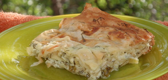 Пирожок вкуснющий( по мотивам болгарской банницы)