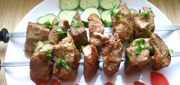 Быстрое маринование шашлыка