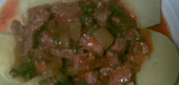 Азу ( почти по татарски )