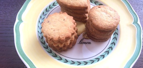 Печенье с грецким орехом