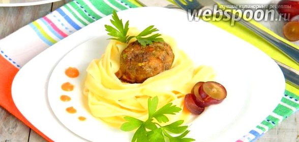 Запечённые фрикадельки