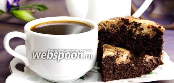 Шоколадно-банановый брауни