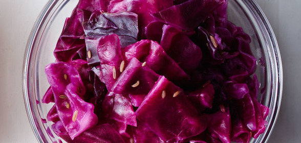 Маринованная красная капуста