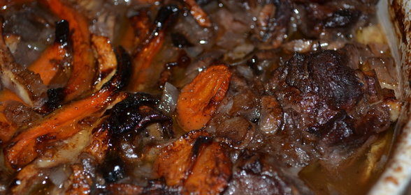 Говядина по-бургундски ( как готовил папа, а теперь я)